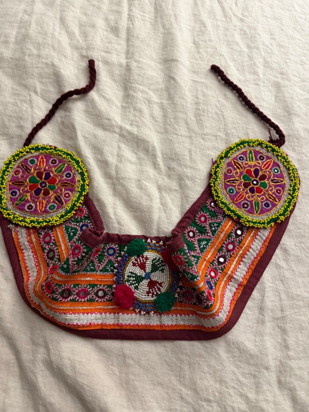 Unique Kuchi Tribal Fusion Beaded Belt